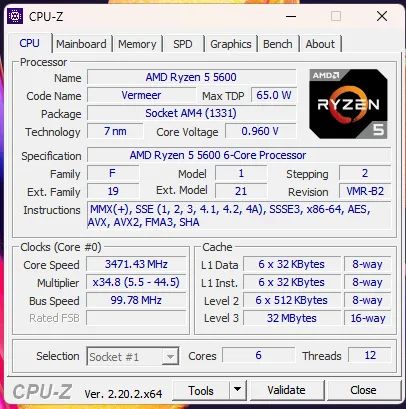 Processador AMD Ryzen 5 5600 - Foto 4