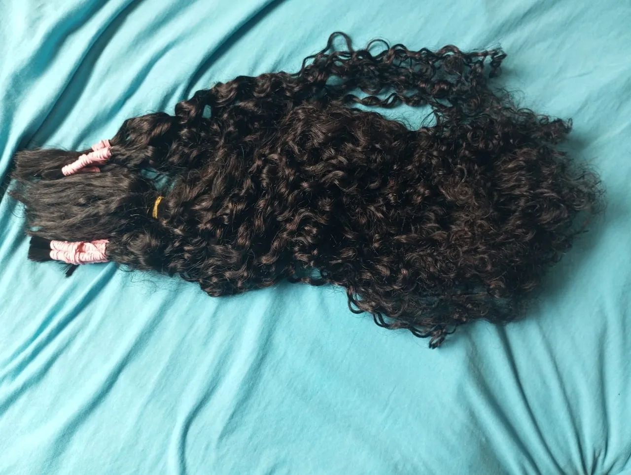 Vendo cabelo humano cacheado  - Foto 5
