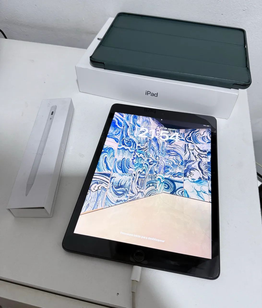 IPAD 9 64GB + CANETA WB + CAPINHA
