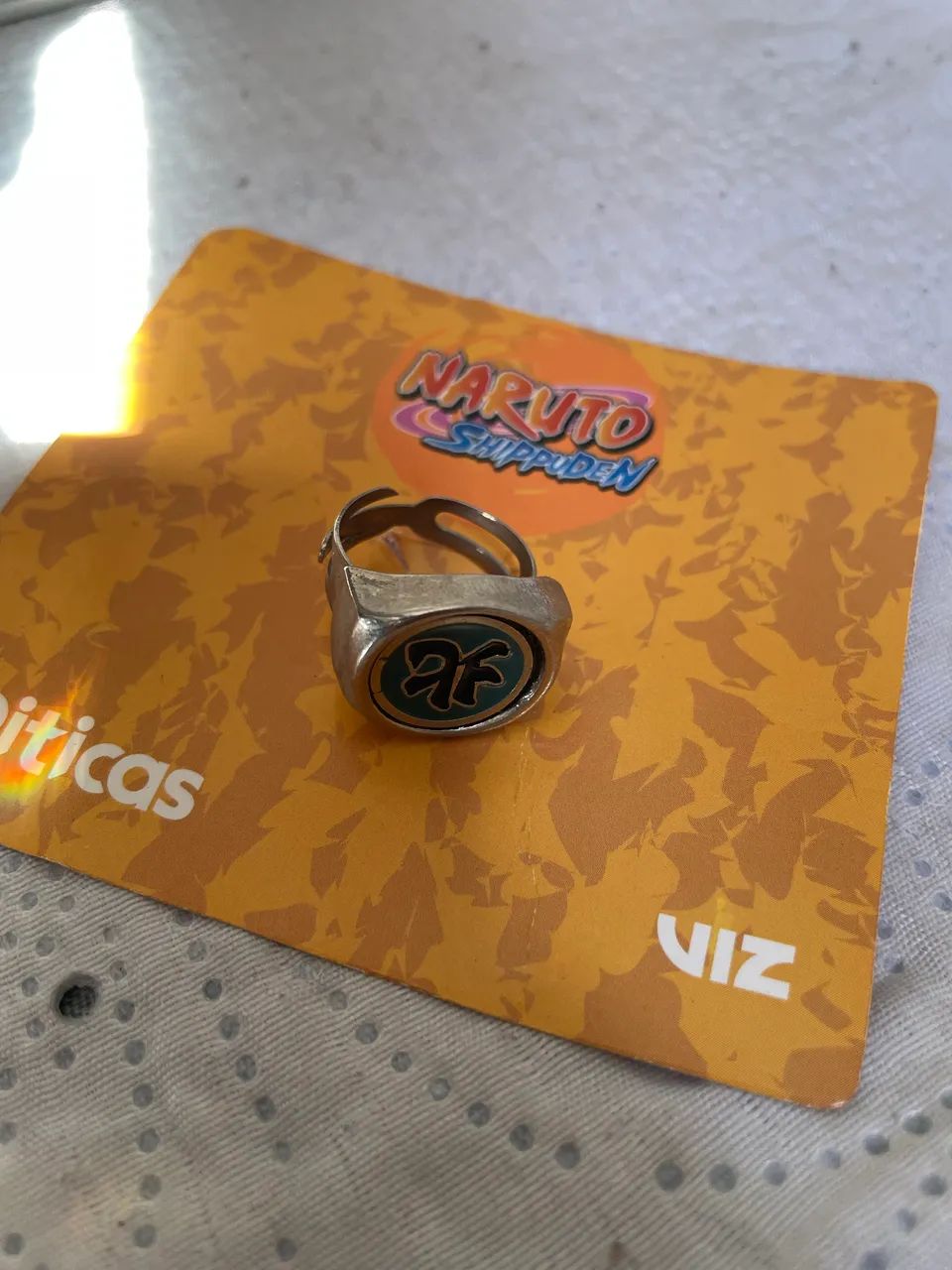 Anel colecionável Naruto - Foto 2