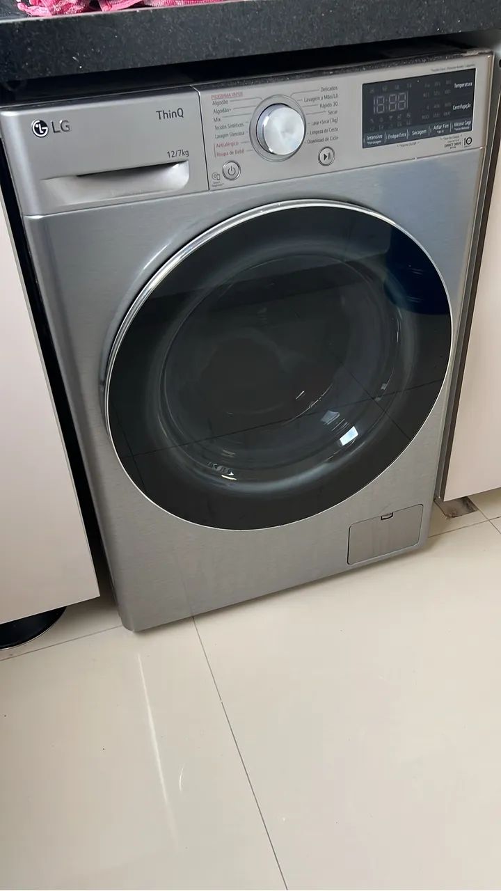 Maquina de Lavar LG Smart Bluethooth 12 Kg