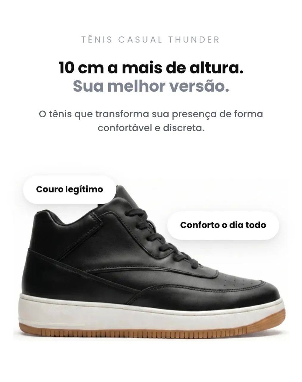 Tênis Casual Thunder | Alto Calçados  - Foto 5