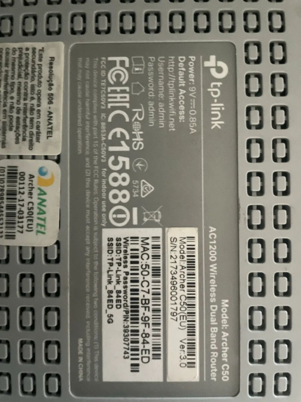 Roteador TP-Link Archer C50 (AC1200) - Foto 2