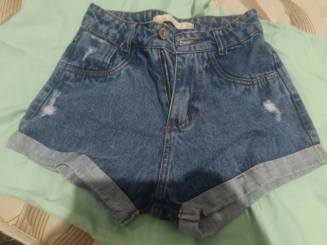 Shorts jeans feminino  - Foto 3