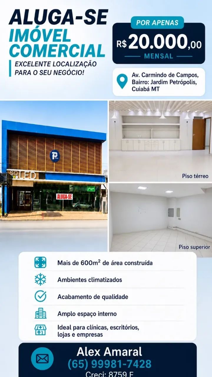 Imóvel Comercial 600 m2 - Carmindo de Campos, Jardim Petrópolis (próximo a Todimo) - Foto 3