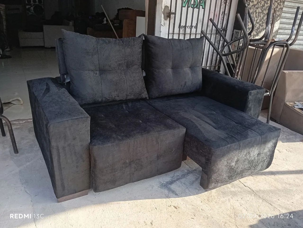 SOFA RETRATI PRETO NOVO - Foto 4