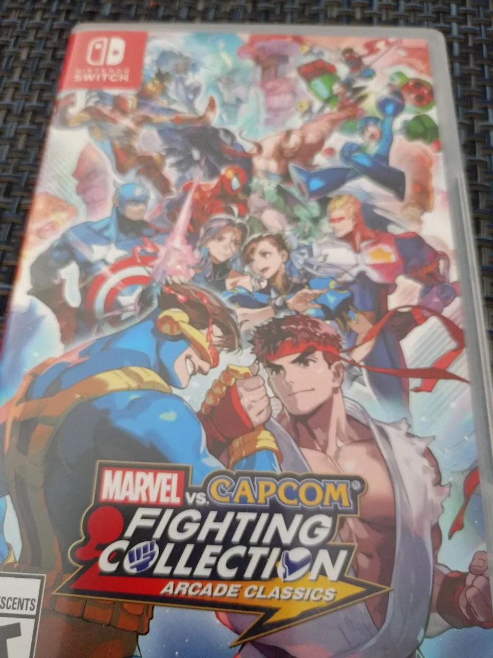 Vendo jogo Nintendo switch mavel vs Capcom collection