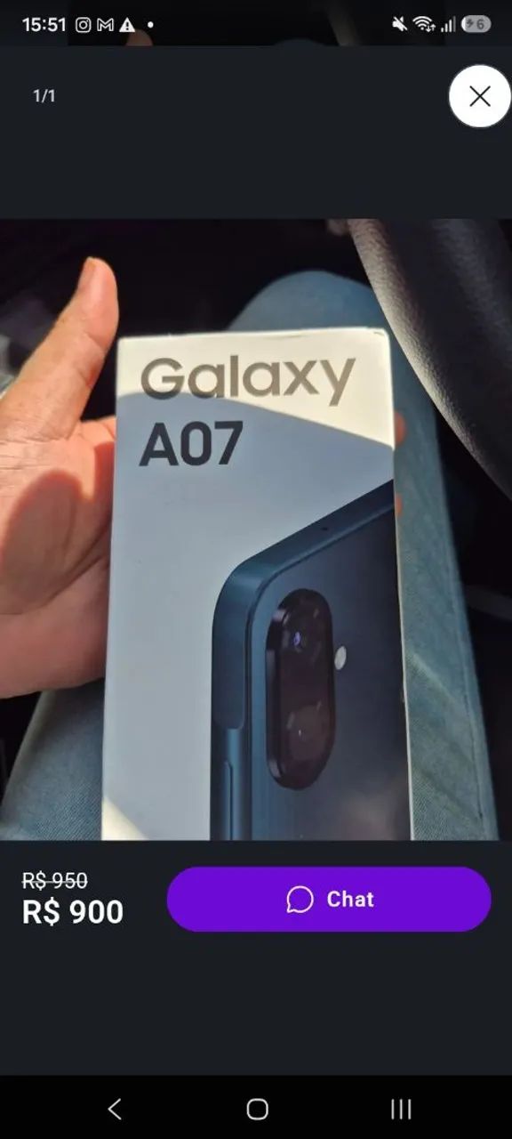 Samsung A07 zerado na caixa  - Foto 2