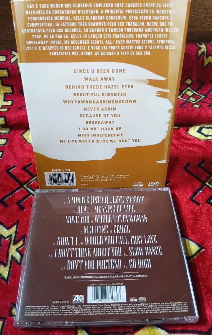 CD e DVD Kelly Clarkson  - Foto 3