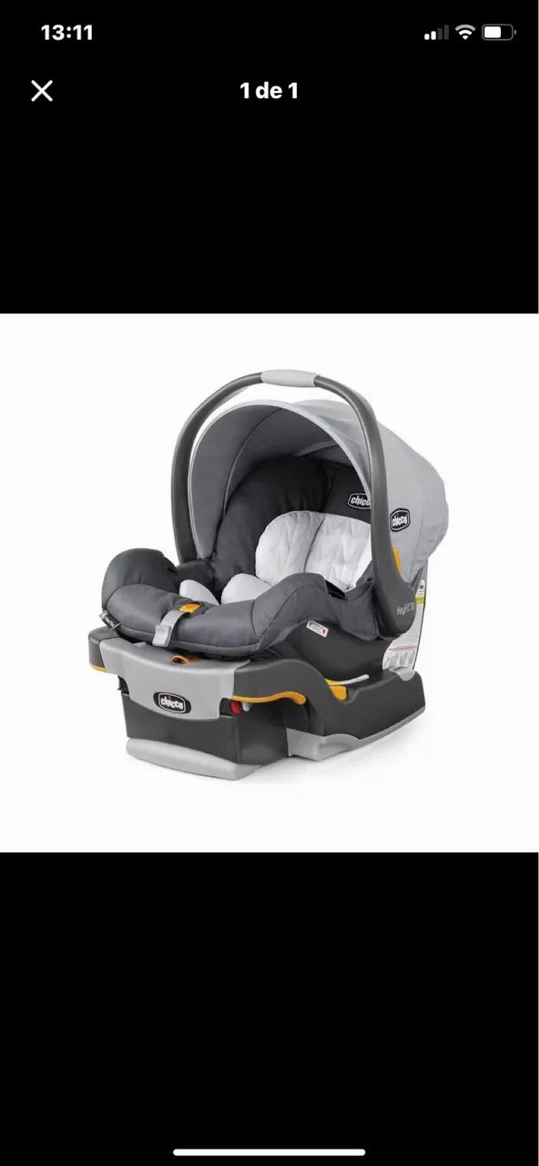 Cadeirinha/ Bebê conforto original da marca Chicco. 