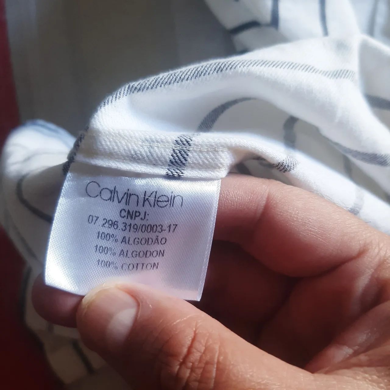 Camisa Calvin Klein M slim fit - Foto 4