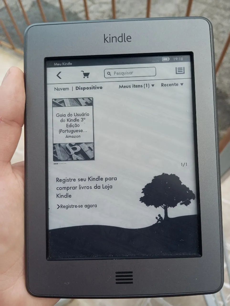 Vendo Kindle Touch 4ª Geração D01200 Funcionando - Muito Conservado - Foto 2