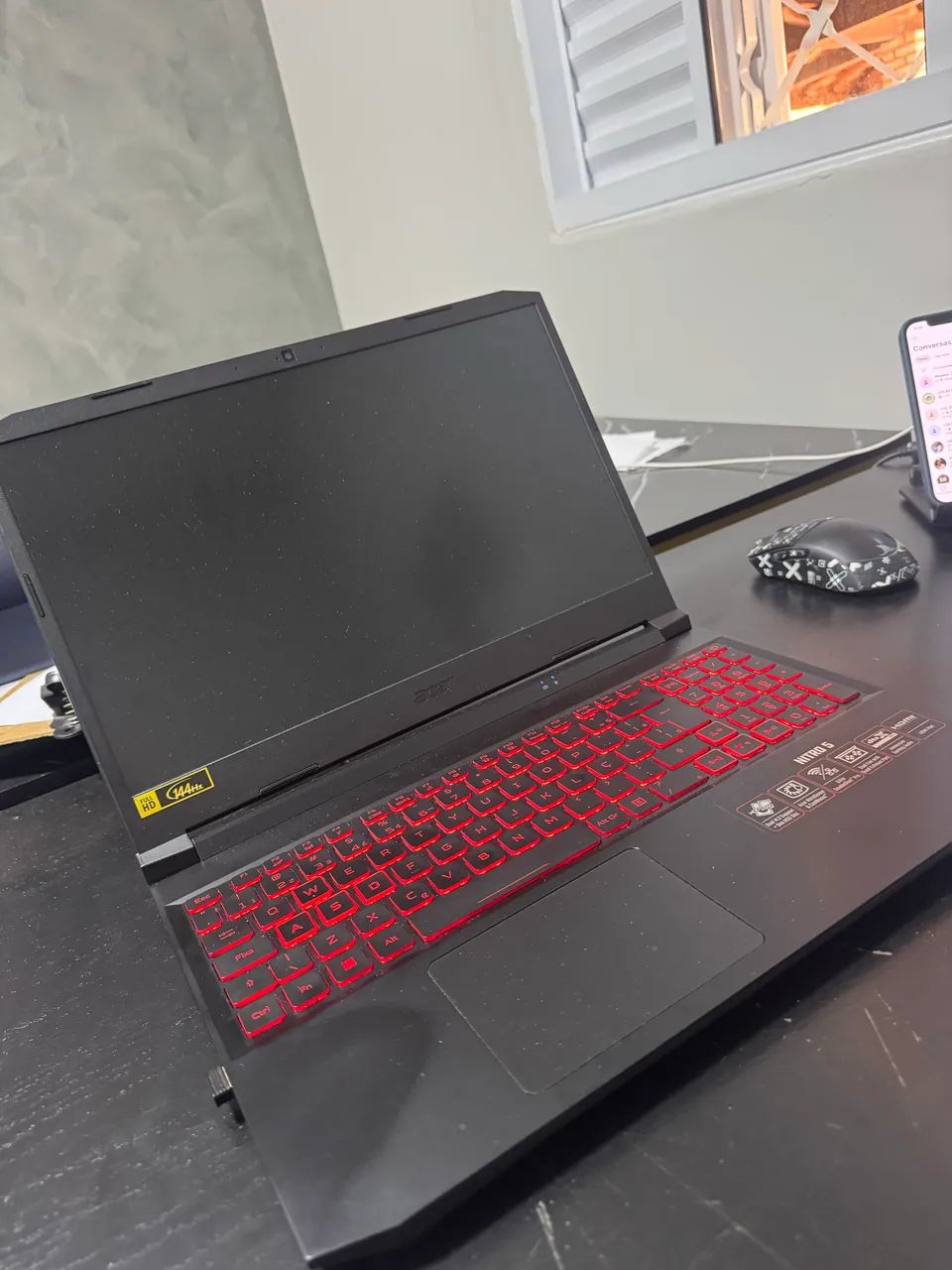 Notebook nitro 5 - 144Hz - Sem detalhes 