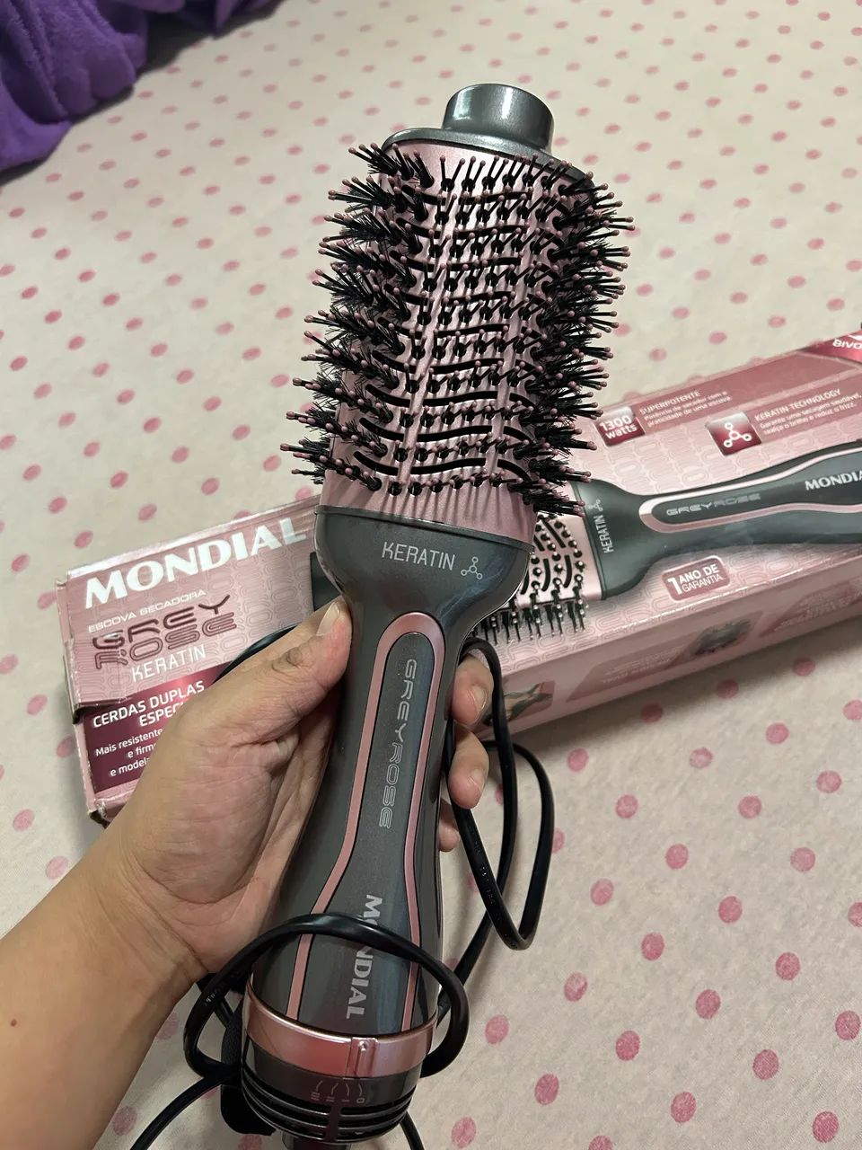 Escova de cabelo nova 