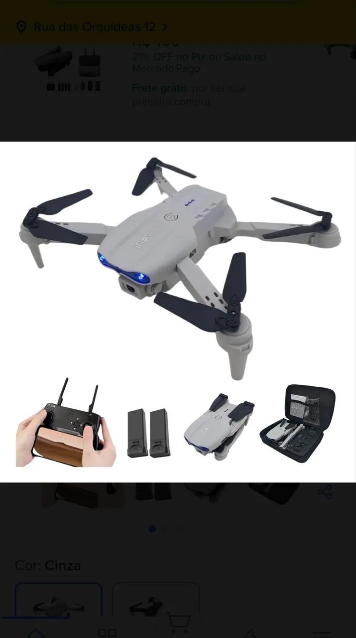  Drone Profissional WRJ12620. - Foto 4
