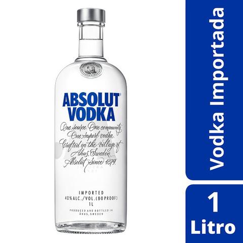 Vodka Absolut 1 Litro Original