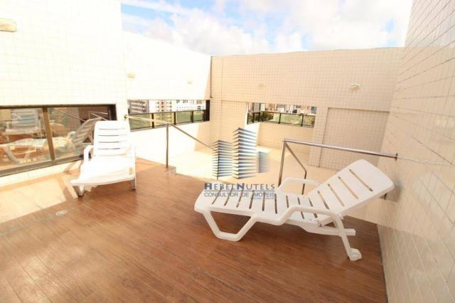 Apartamento com 2 dormitórios à venda, 65 m² por R$ 350.000 - Jatiúca - Maceió/AL - Foto 20