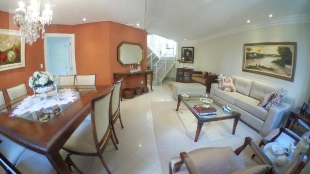 Casa em condomínio fechado com 4 dormitórios à venda, 263 m² por R$ 850.000 - Patamares -