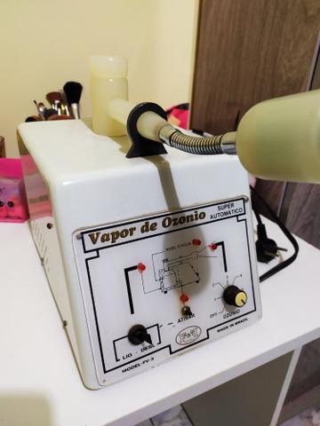 Cadeira quick massage + vapor de ozônio + kit pedras para massagem - Foto 6