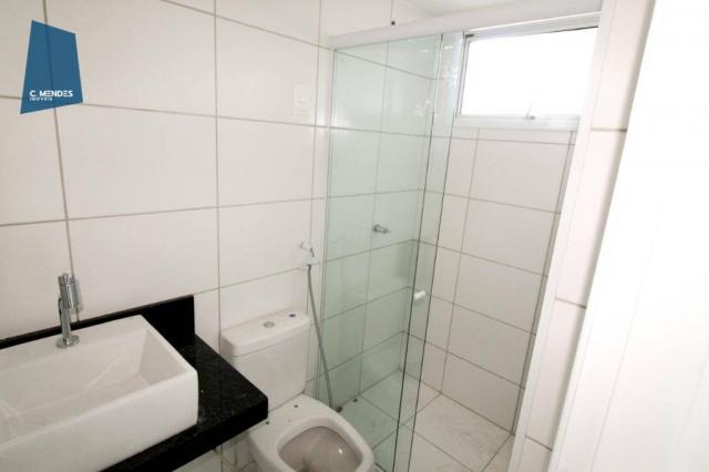 Apartamento para alugar, 105 m² por R$ 2.300,00/mês - Jardim das Oliveiras - Fortaleza/CE - Foto 17