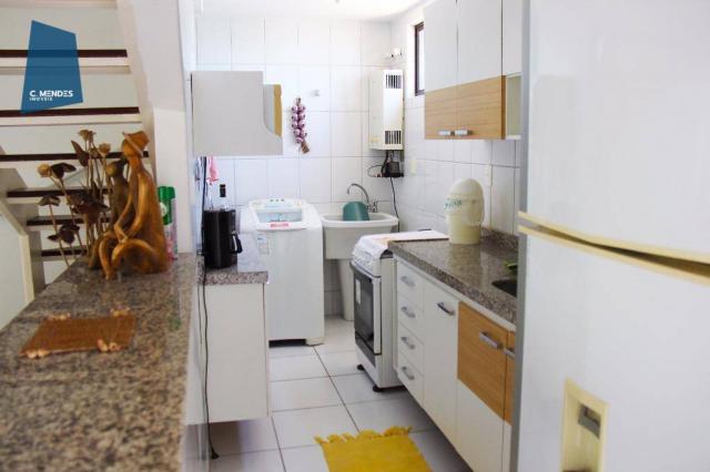 Apartamento Duplex para alugar, 130 m² por R$ 4.000,00/mês - Mucuripe - Fortaleza/CE - Foto 11
