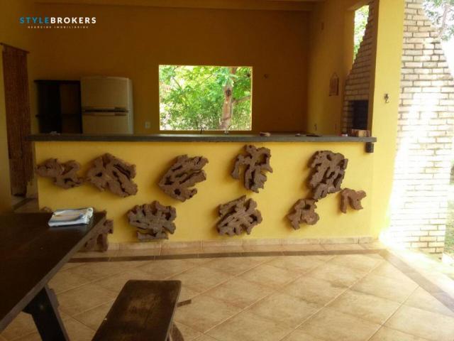 Rancho Parque dos Pequizeiros com 2 dormitórios à venda por R$ 420.000 - Zona Rural - Sant - Foto 9
