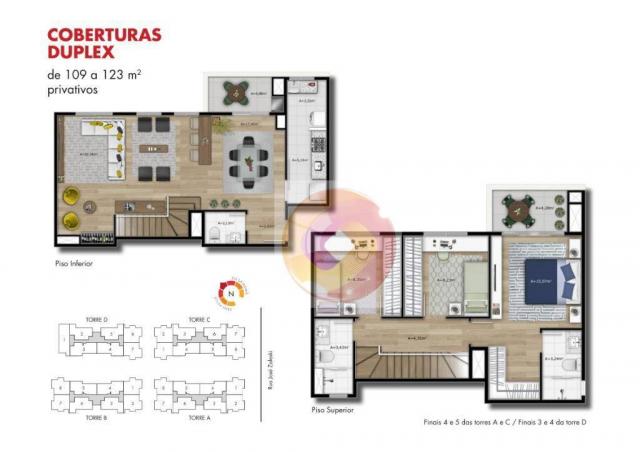 Apartamento com 2 dormitórios à venda, 51 m² por R$ 240.000,00 - Neoville - Curitiba/PR - Foto 13