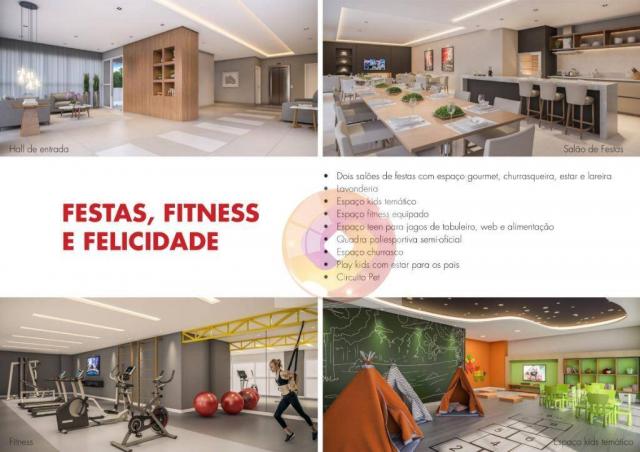 Apartamento com 2 dormitórios à venda, 51 m² por R$ 240.000,00 - Neoville - Curitiba/PR - Foto 7