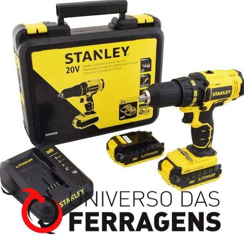 Parafusadeira e Furadeira com 2 Baterias 20v e Maleta - Voltagem Bivolt - Foto 2