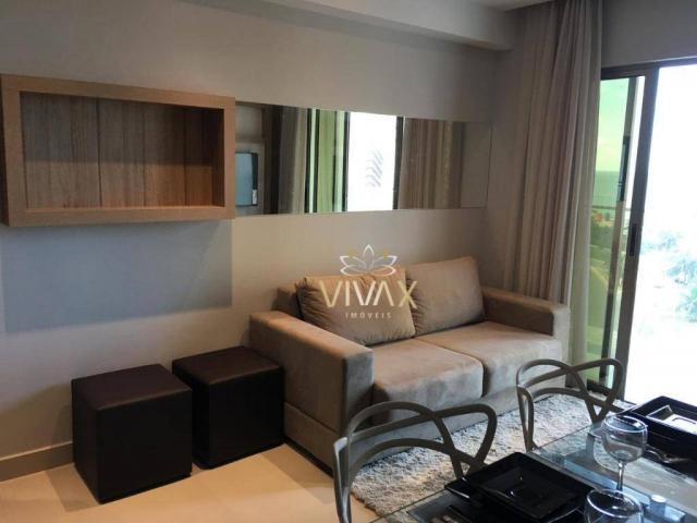Flat com 1 dormitório à venda, 43 m² por R$ 360.000 - Ponta Negra - Natal/RN - Foto 6