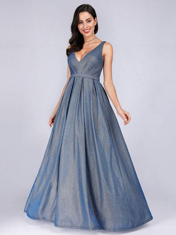 azul safira vestido