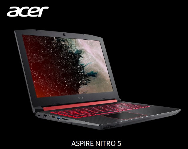 Notebook Acer Nitro 5 Full HD - Intel® Core? i5 - 8 GB DDr4 - GeForce®GTX 105  - SSD + HD 