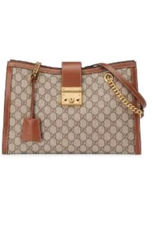 gucci dust bolsa brown