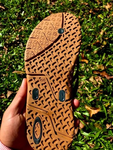 chinelo oakley preto com vermelho basico casual - Foto 2