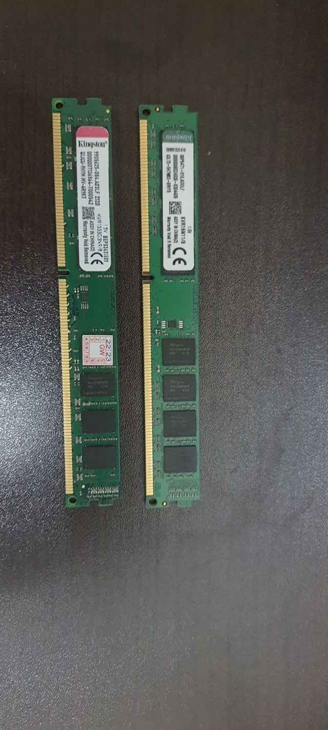 Memoria DDR3 2x de 8gb