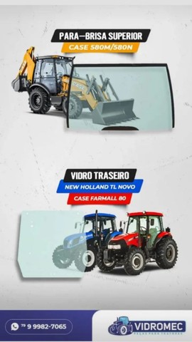 Trator (Vidros para Tratores e Máquinas Pesadas)
