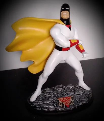 Space ghost 30 cm. Estátua de resina.  - Foto 2