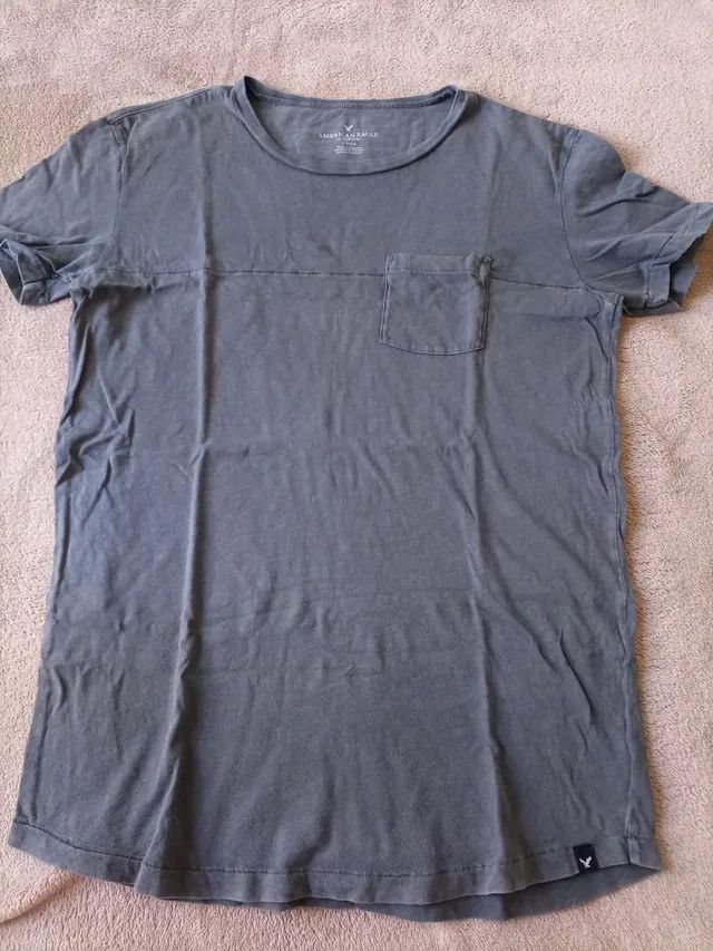 Camiseta masculina importada American Eagle - Foto 3