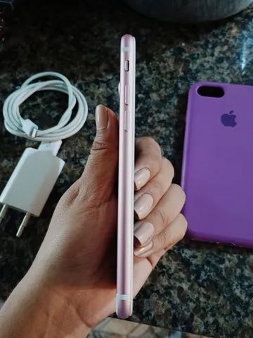  iPhone 7 rosê<br>128gb - Foto 6
