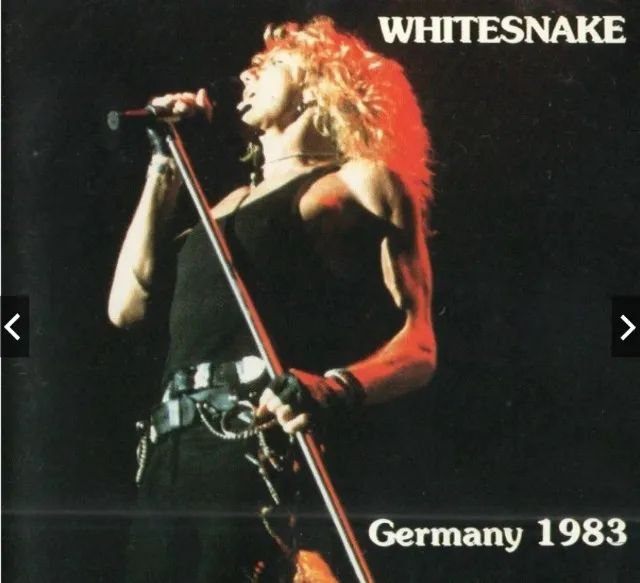Whitesnake Germany Live 1983 Importado Usado