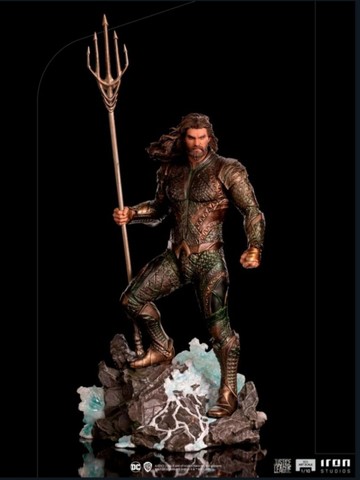 Aquaman Zack Snyder's Justice League Iron Studios  - Foto 4