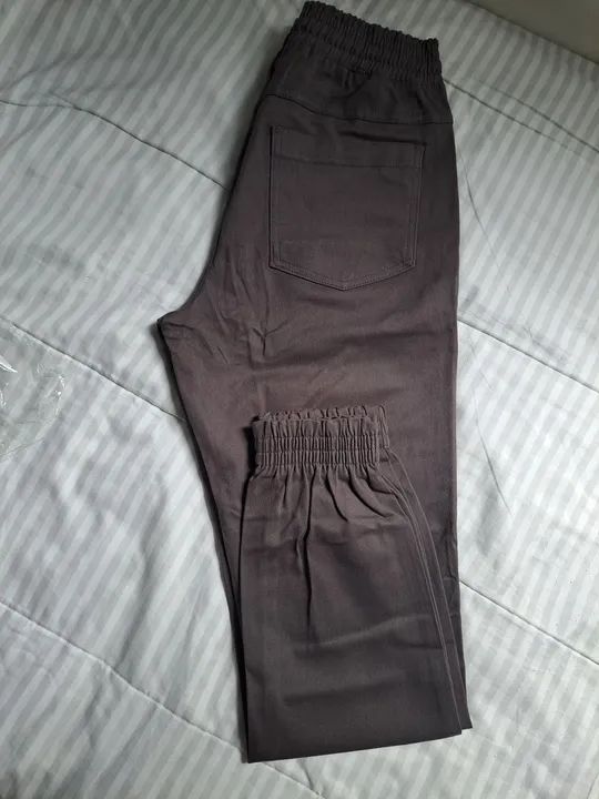 Calça jogger Terral cinza Nova P - Foto 2