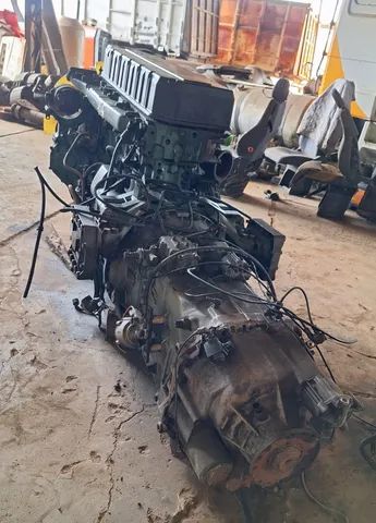 Motor com a caixa VOLVO FH 380 - Foto 4