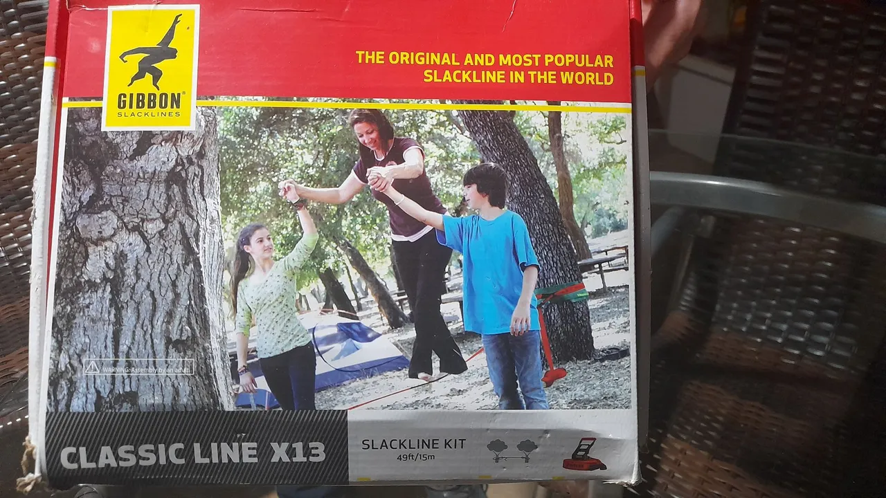 Fita de SLACKLINE
