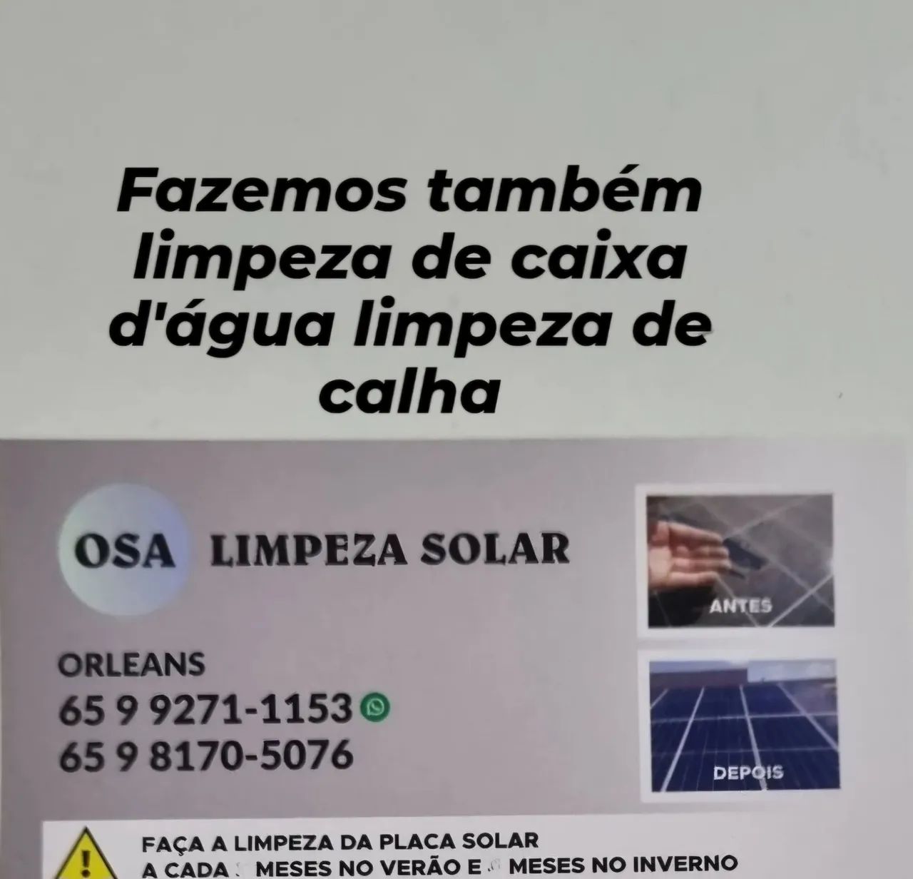 Limpeza de caixa d'água e calha - Orléans