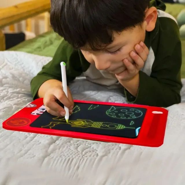Lousa Mágica Eletrônica Infantil Patrulha Canina Chase Candide - Foto 4