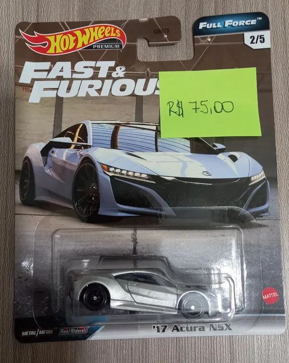 Acura fast and furious hot wheels premium