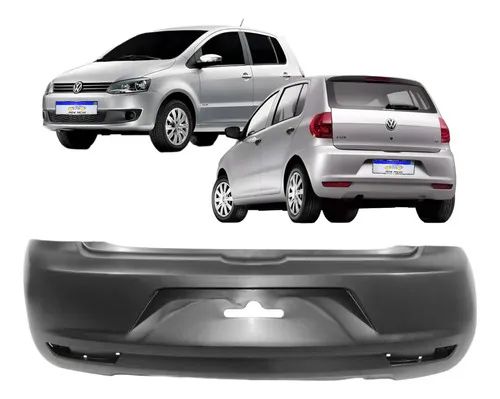 Parachoque Traseiro Volkswagen Fox 2011 2012 2013 2014 Novo