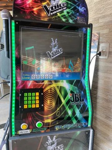 Aluguel de videoke / karaoke com Som Bluethoot Prof JBL - Foto 6