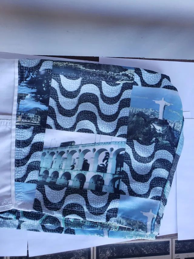 Bermuda em tactel tamanho 42 em perfeito estado
